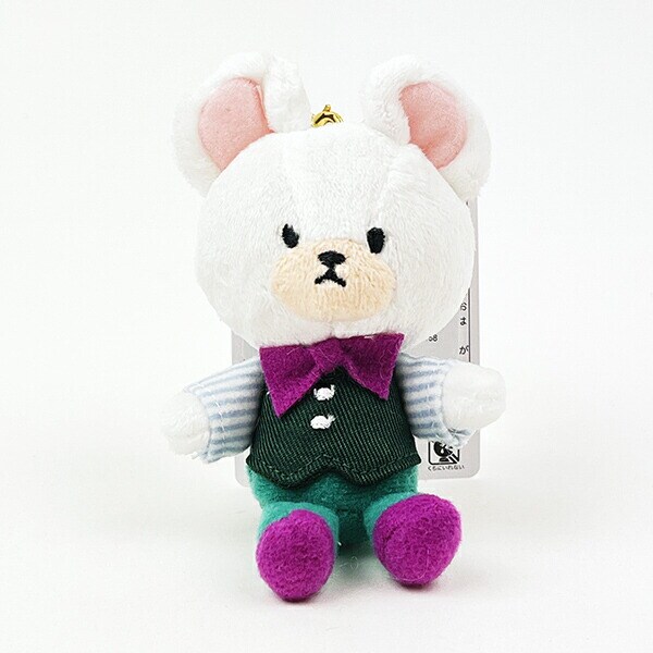 くまのがっこう プレゼントフォーミー デイビッド チャームマスコット ぬいぐるみ グリーン