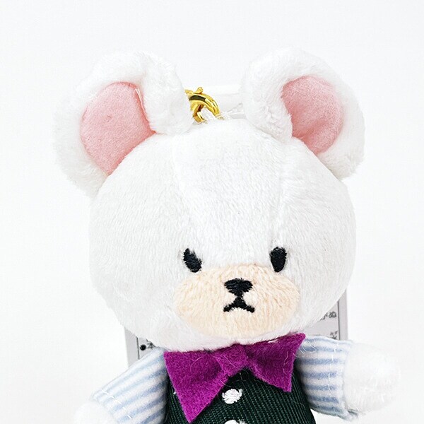 くまのがっこう プレゼントフォーミー デイビッド チャームマスコット ぬいぐるみ グリーン