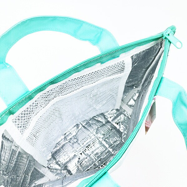 くまのがっこう プレゼントフォーミー 保冷保温ミニトート 保冷バッグ ランチ お弁当 ブルー