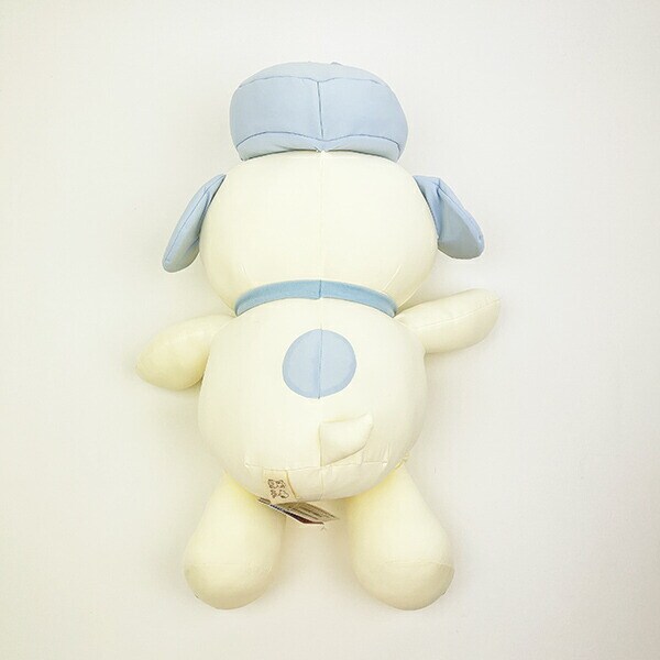 スヌーピー オラフ ひんやりぬいぐるみ ブルー 接触冷感