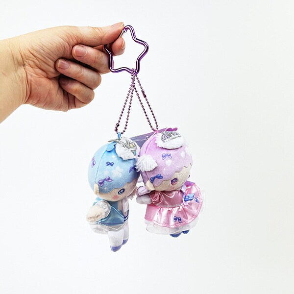 サンリオ リトルツインスターズ キキララ DOLLY MIX 50th マスコットセット ぬいぐるみ  Sanrio