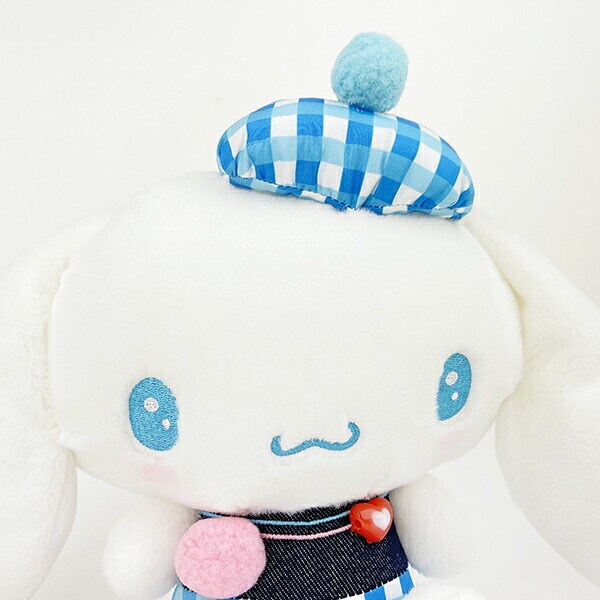 サンリオ シナモロール ギンガムデニム ぬいぐるみ(S) シナモン Sanrio