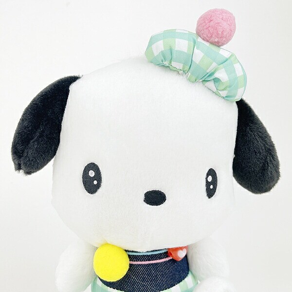サンリオ ポチャッコ ギンガムデニム ぬいぐるみ(S) Sanrio