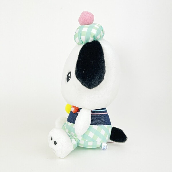 サンリオ ポチャッコ ギンガムデニム ぬいぐるみ(S) Sanrio