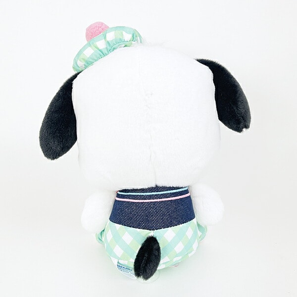 サンリオ ポチャッコ ギンガムデニム ぬいぐるみ(S) Sanrio