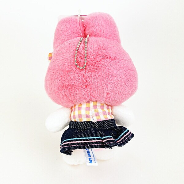 サンリオ マイメロディ ギンガムデニム マスコット ぬいぐるみ Sanrio