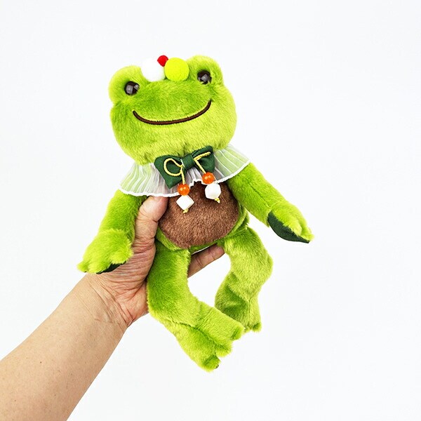 かえるのピクルス レトロカフェ 抹茶あんみつ ビーンドール ぬいぐるみ