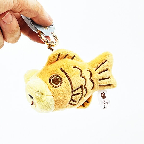 かえるのピクルス レトロカフェ たい焼き マスコット ぬいぐるみ