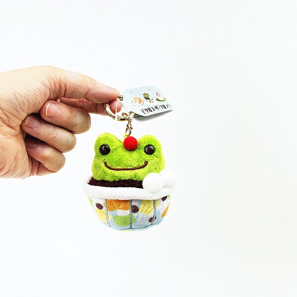 かえるのピクルス レトロカフェ 抹茶あんみつ マスコット ぬいぐるみ