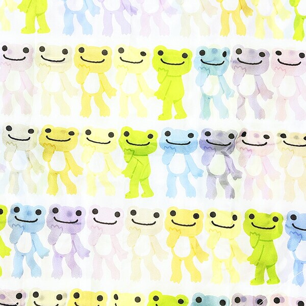 かえるのピクルス ぬいぐるみエコバッグ フェイス グリーン