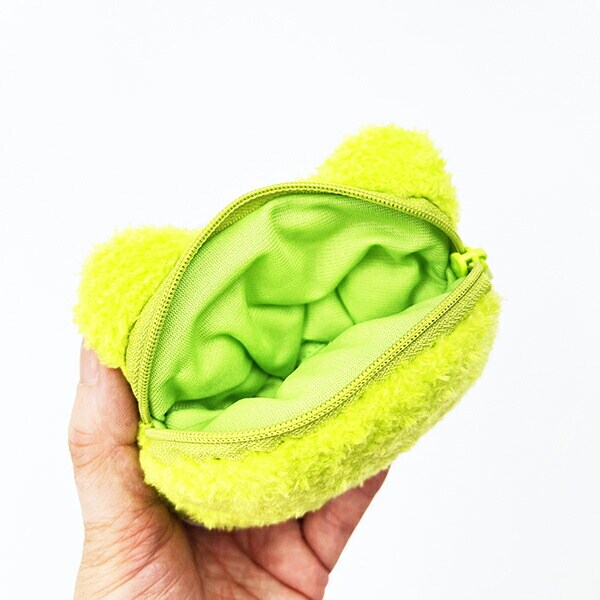 かえるのピクルス ぬいぐるみエコバッグ フェイス グリーン