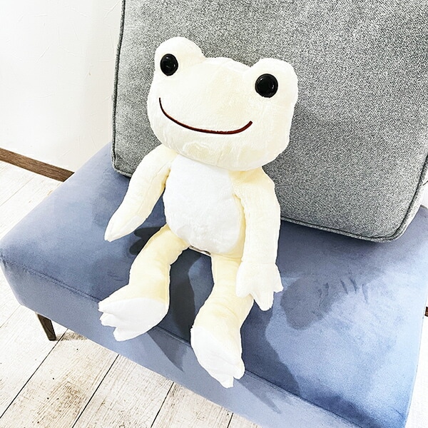 かえるのピクルス わたげ ぬいぐるみ(M) にじいろピクルス