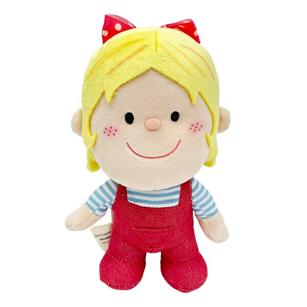 水森亜土 女の子 ぬいぐるみ(S)