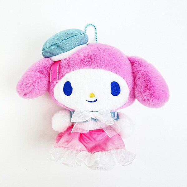 サンリオ マイメロディ ぬいぐるみマスコットキーホルダー シャーベットマリンシリーズ Sanrio