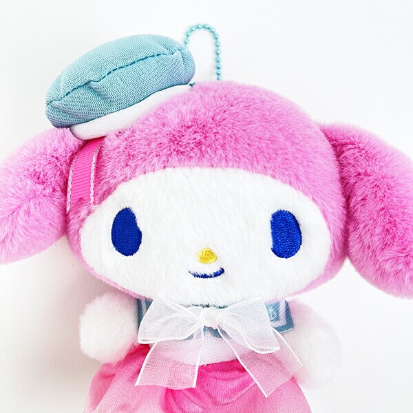 サンリオ マイメロディ ぬいぐるみマスコットキーホルダー シャーベットマリンシリーズ Sanrio