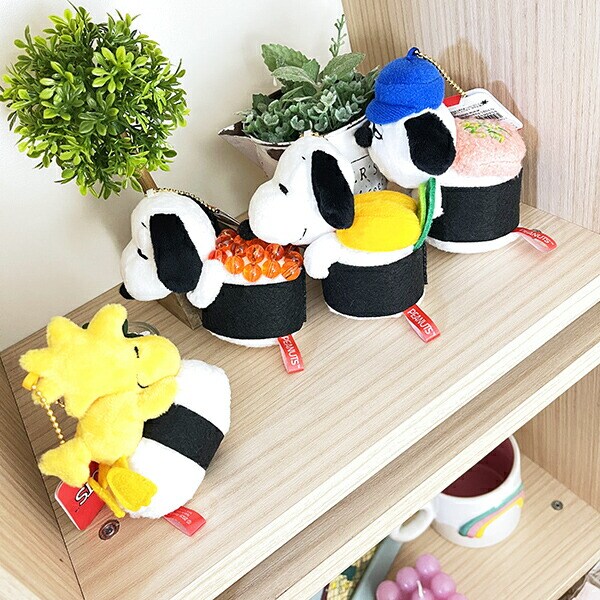 スヌーピー 寿司マスコット いくら軍艦  SNOOPY