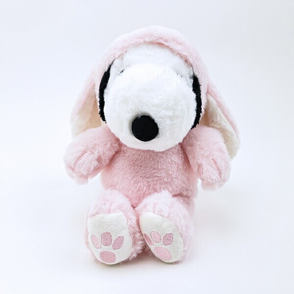 スヌーピー ロップイヤーバニー ぬいぐるみ (ピンク) SNOOPY
