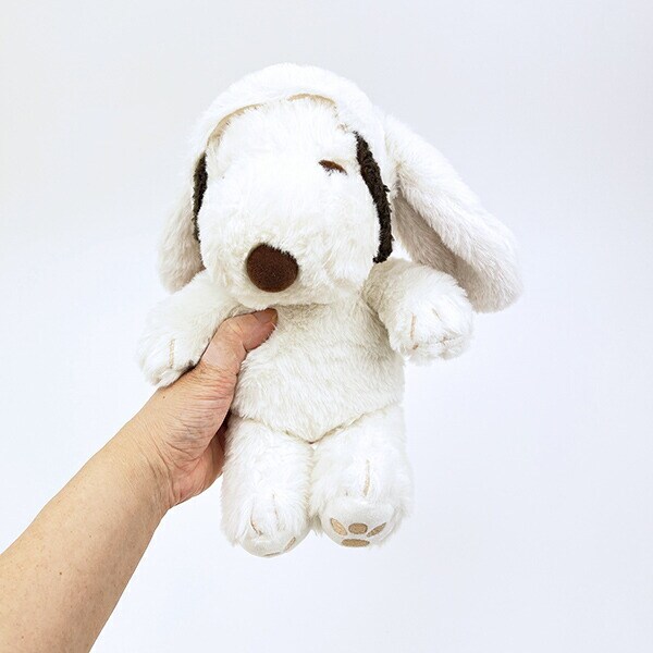 スヌーピー ロップイヤーバニー ぬいぐるみ (ホワイト) SNOOPY