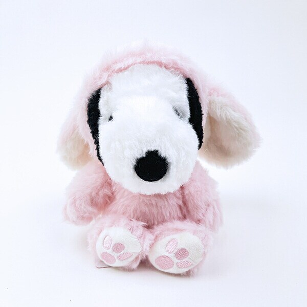スヌーピー ロップイヤーバニー ぬいぐるみ(S) (ピンク) SNOOPY