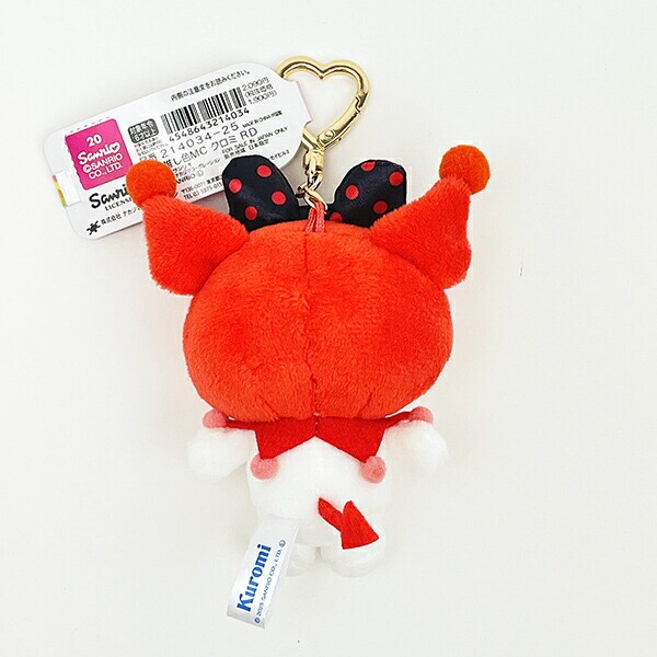 サンリオ クロミ 推し色マスコット レッド ぬいぐるみ キーホルダー 推し活 Sanrio