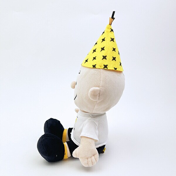スヌーピー チャーリーブラウン パーティーハット(S) ぬいぐるみ PEANUTS 75th