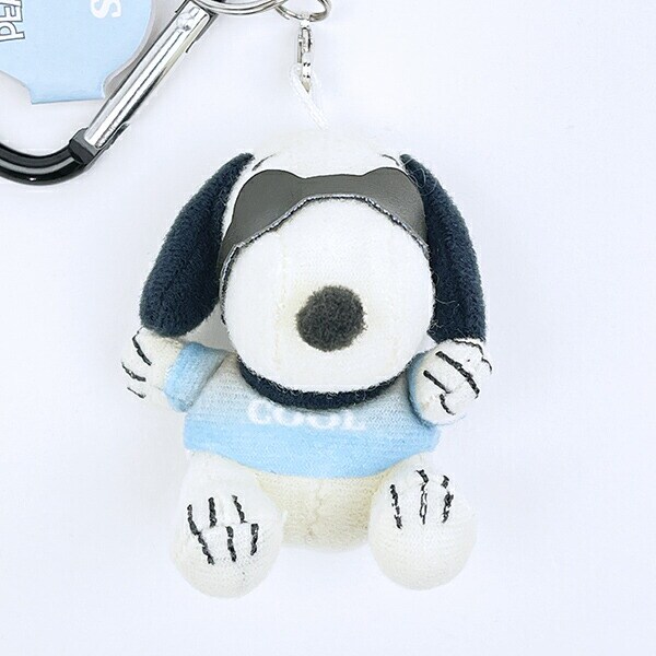 スヌーピー カラビナ付きマスコットキーホルダー グラデ ジョークールシリーズ SNOOPY