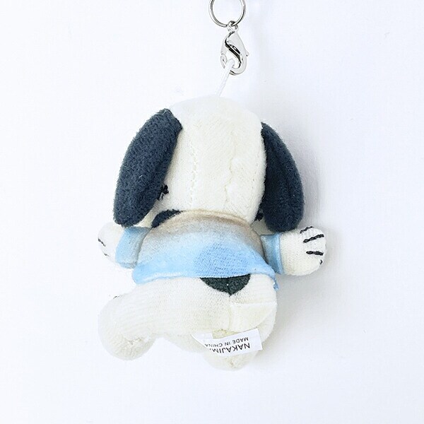 スヌーピー カラビナ付きマスコットキーホルダー グラデ ジョークールシリーズ SNOOPY