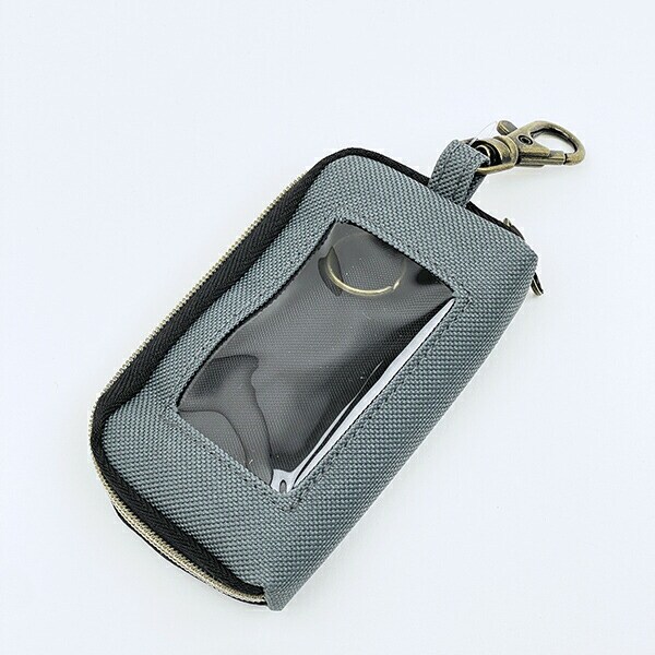 スヌーピー スマートキーケース (グレー) カー用品 グラデ ジョークールシリーズ SNOOPY