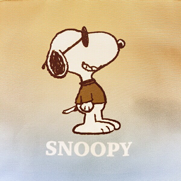 スヌーピー 保冷保温 ミニトートバッグ ランチ グラデ ジョークールシリーズ SNOOPY