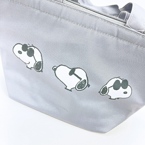 スヌーピー 保冷保温 ミニトートバッグ ランチ グラデ ジョークールシリーズ SNOOPY