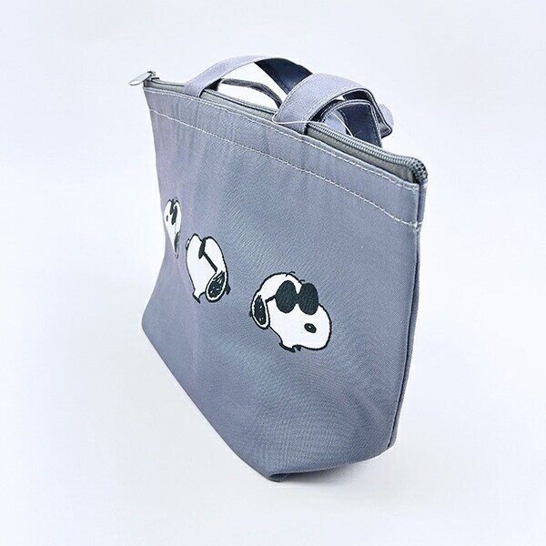 スヌーピー 保冷保温 ミニトートバッグ ランチ グラデ ジョークールシリーズ SNOOPY