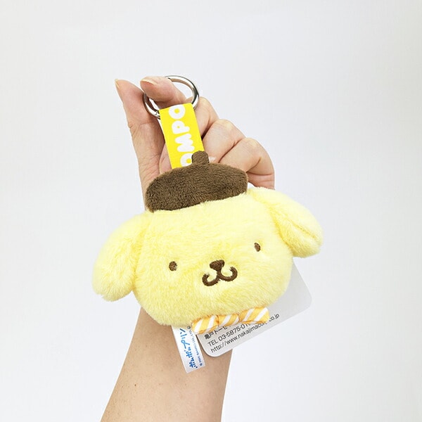 サンリオ ポムポムプリン フェイスタグマスコット 推し活 Sanrio
