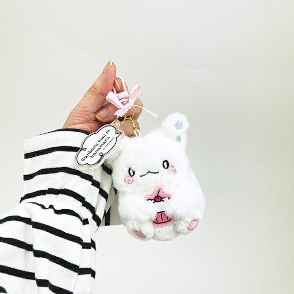 サンリオ はなまるおばけ ぬいぐるみ マスコット キーホルダー パステルスイーツシリーズ Sanrio