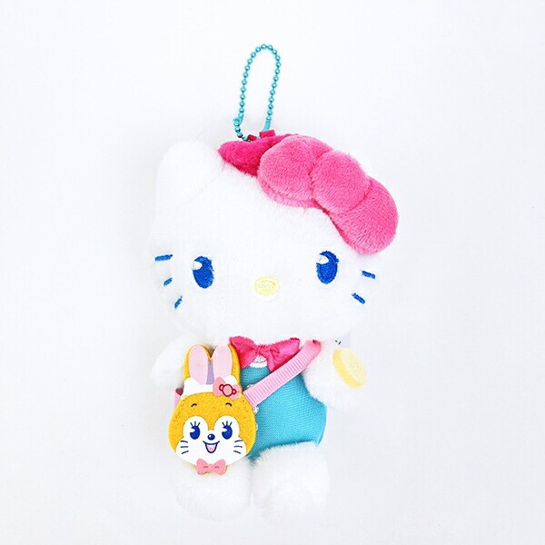 サンリオ ハローキティ × クッピーラムネ マスコット キーホルダー Sanrio