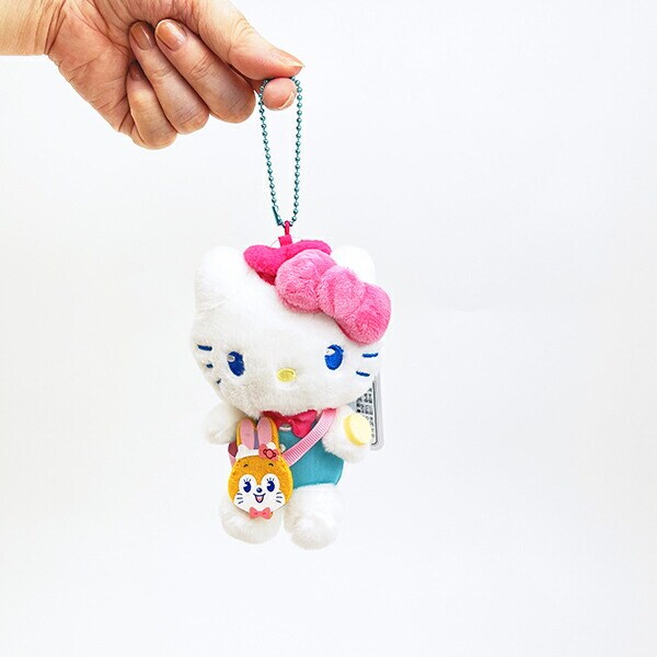 サンリオ ハローキティ × クッピーラムネ マスコット キーホルダー Sanrio