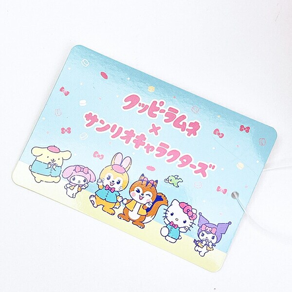 サンリオ ハローキティ × クッピーラムネ マスコット キーホルダー Sanrio