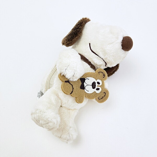 スヌーピー＆ベア ぬいぐるみ エコバッグ SNOOPY