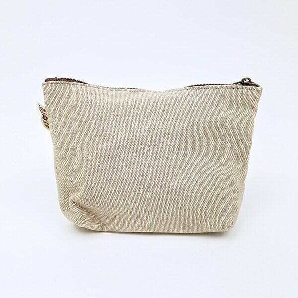 スヌーピー＆ベア 化粧ポーチ (ブラウン) SNOOPY