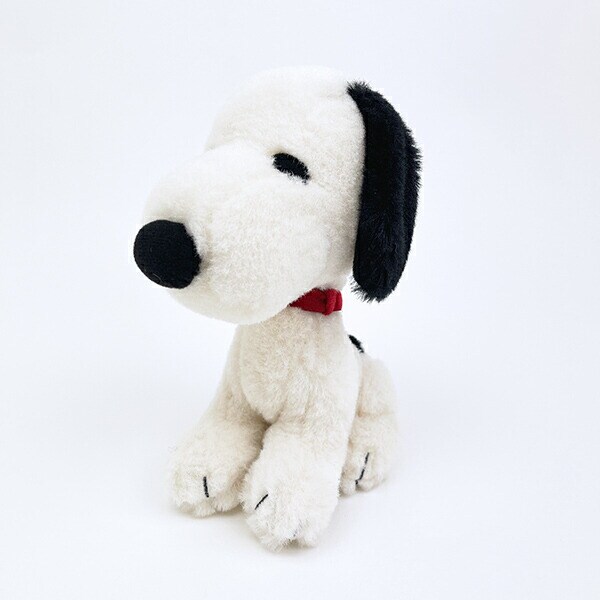 スヌーピー レトロおすわりぬいぐるみ SNOOPY