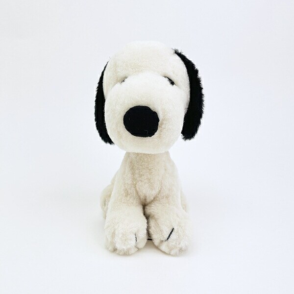 スヌーピー レトロおすわりぬいぐるみ SNOOPY