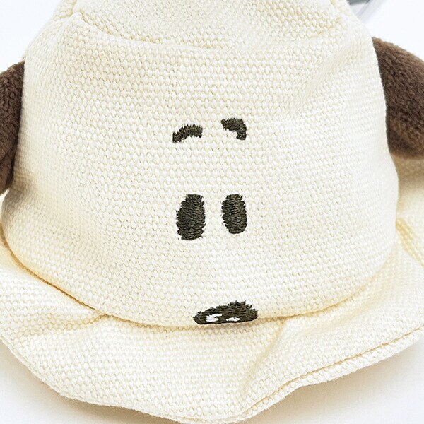 スヌーピー バケットハットポーチ モカ SNOOPY