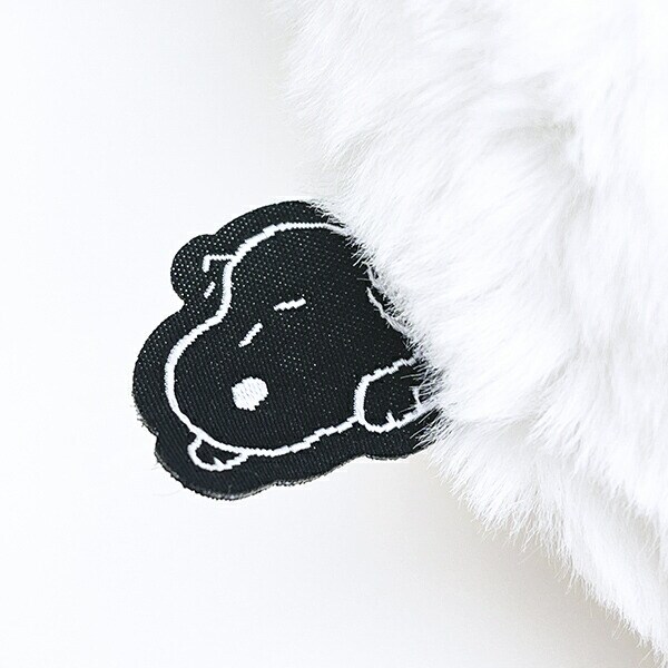 スヌーピー 円座クッション グレー SNOOPY