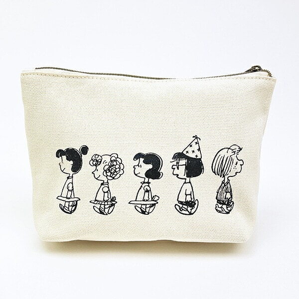 スヌーピー 化粧ポーチ パレードシリーズ PEANUTS 75th SNOOPY