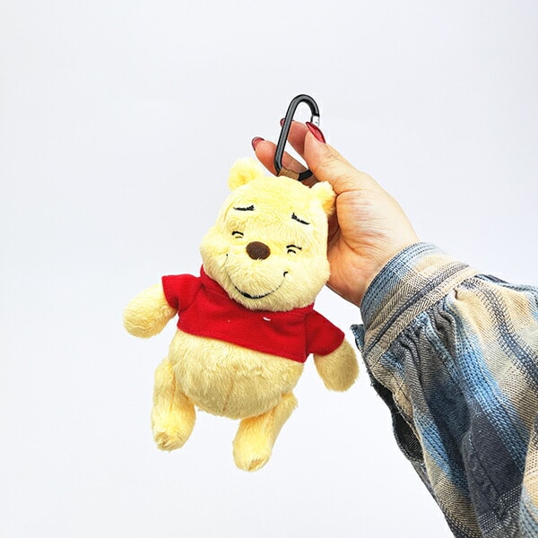 ディズニー くまのプーさん ぬいぐるみエコバッグ  ファニーフェイスシリーズ Disney