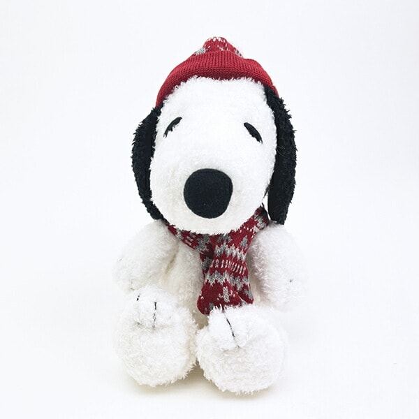 スヌーピー ニットキャップ ぬいぐるみ SNOOPY