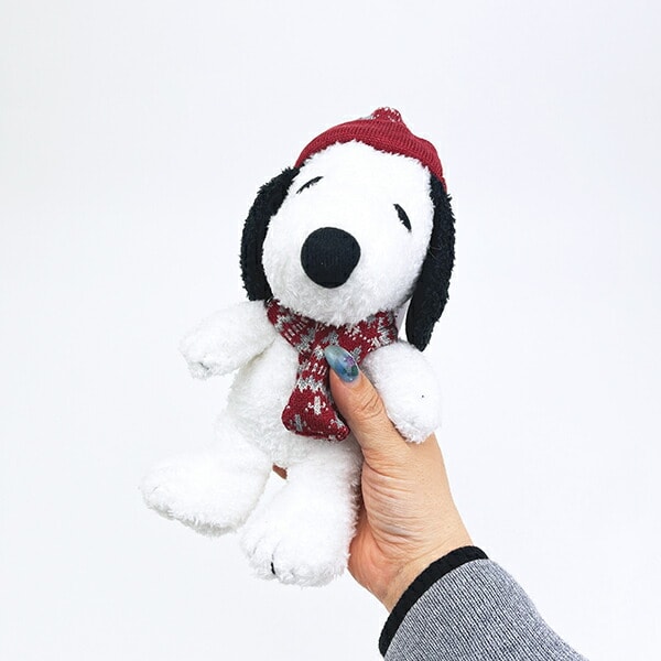 スヌーピー ニットキャップ ぬいぐるみ SNOOPY