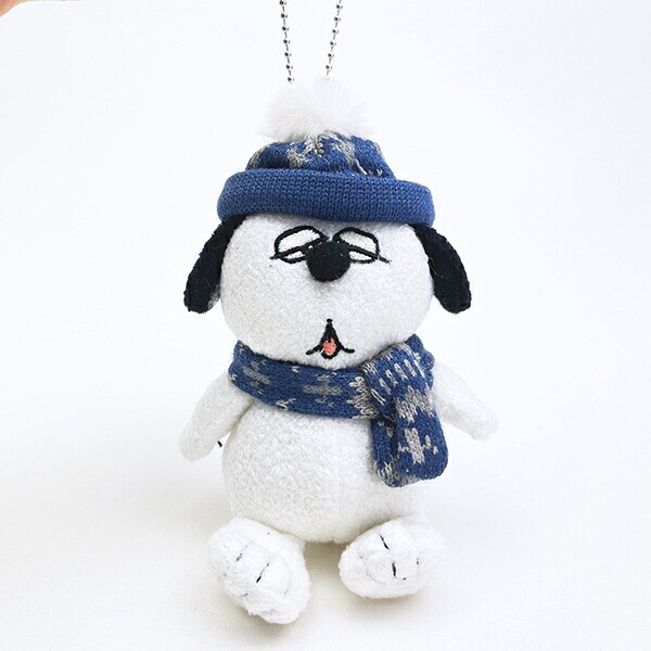 スヌーピー オラフ ニットキャップ マスコット ぬいぐるみ SNOOPY