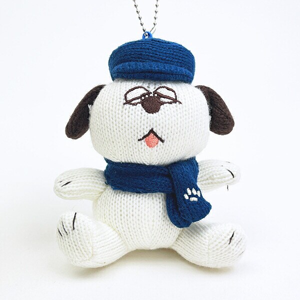 スヌーピー オラフ ニットマスコット マフラー ぬいぐるみ SNOOPY