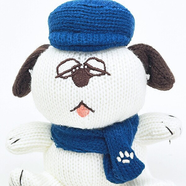 スヌーピー オラフ ニットマスコット マフラー ぬいぐるみ SNOOPY