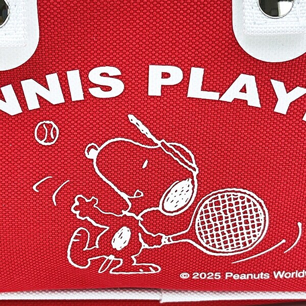 スヌーピー レトロバッグポーチ レッド SNOOPY